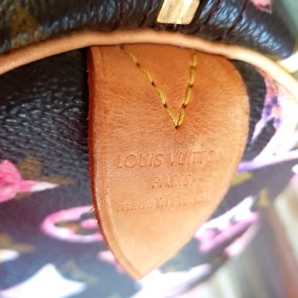 LOUIS VUITTON Richard Prince Watercolor MULTI Aquarelle Monogram Speedy 35 2008 - Picture 6 of 16